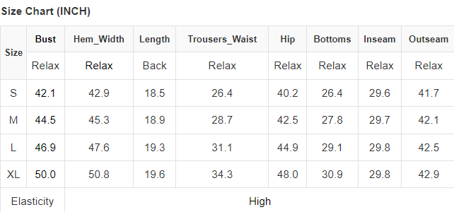 Raw Hem Loose Tee and Wide Leg Pants Set