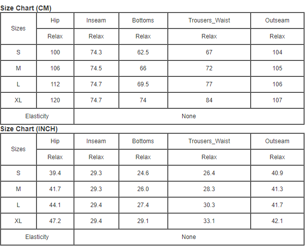 Linen Elastic Drawstring Waist Loose Pants