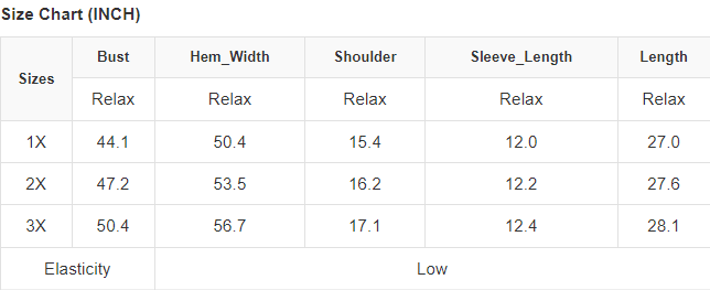 Contrast Floral Puff Sleeve Ribbed Knit Plus Size Blouse