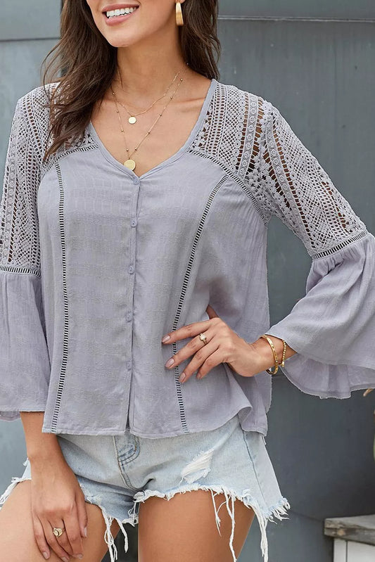 The Du Jour Crochet Blouse