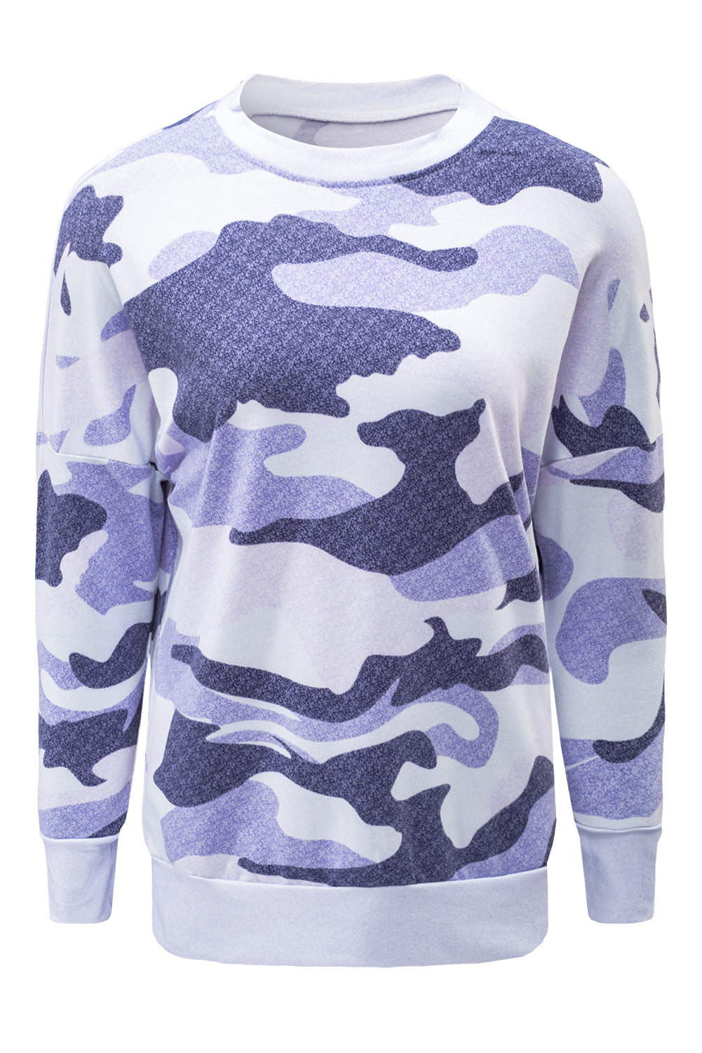 Digital Camo Print Sweatshirt