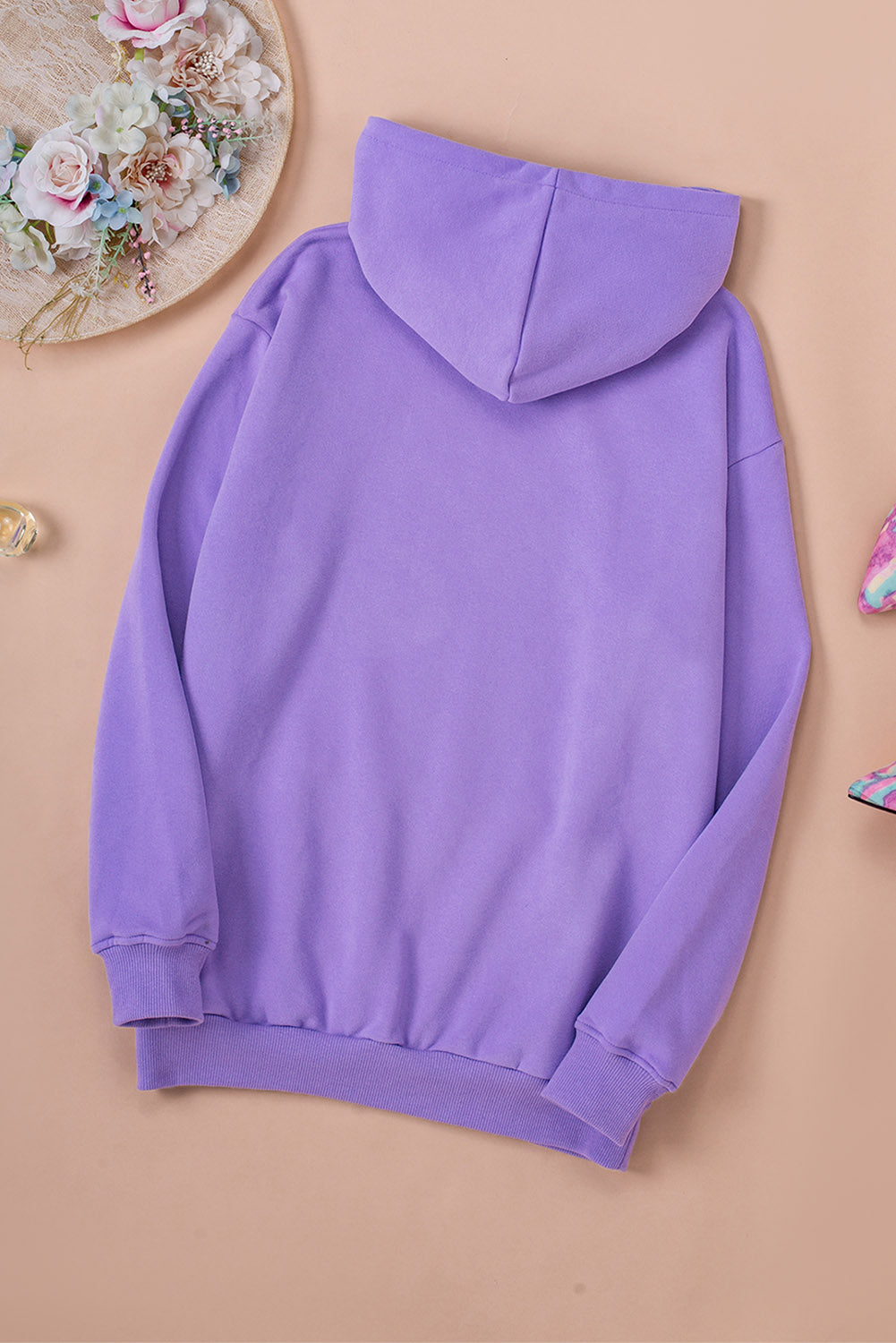 Loose Kangaroo Pocket Hoodie