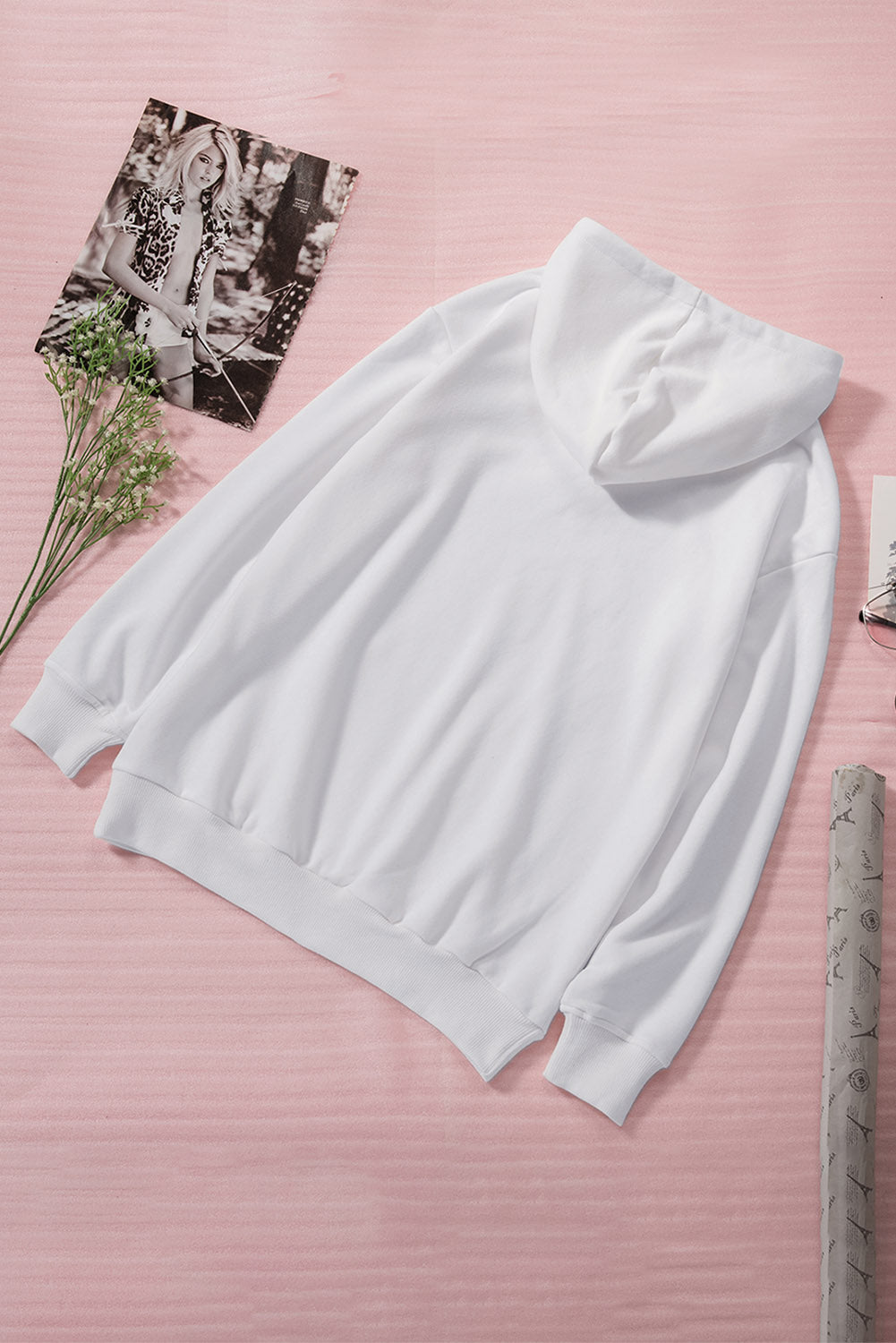 Loose Kangaroo Pocket Hoodie