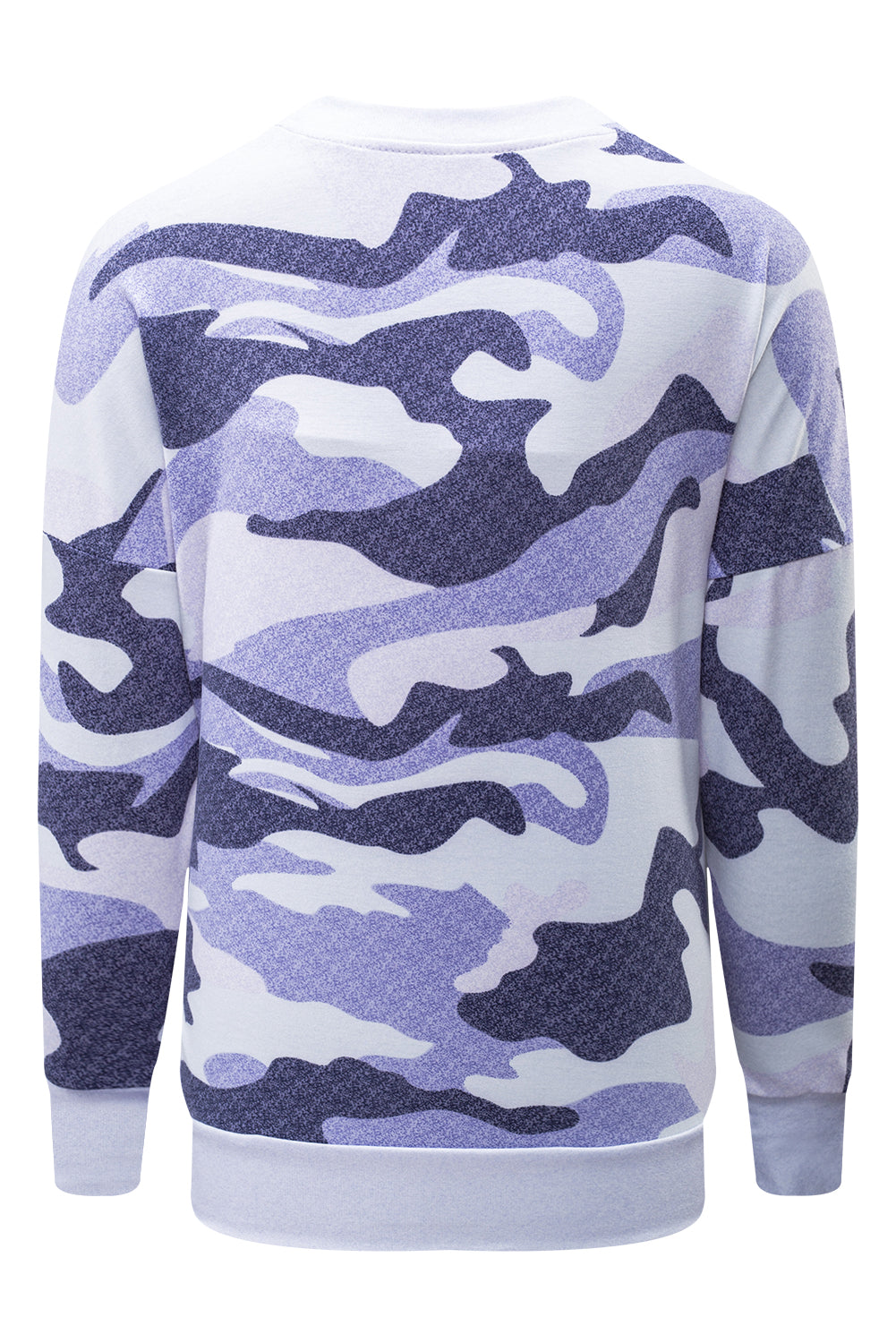 Digital Camo Print Sweatshirt