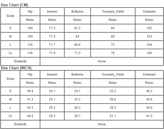 Orange Striped Shirred High Waist Straight Leg Pants