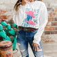LONG LIVE COWBOY WILD WEST Graphic Sweatshirt