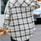 Oversized Plaid Pattern Flannel Shacket