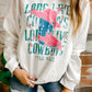 LONG LIVE COWBOY WILD WEST Graphic Sweatshirt
