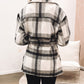 Plaid Button-Up Flap Pocket Shacket