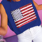 Sparkling American Flag Knitted Vest