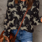 Lively Cheetah Print Long Sleeve Top
