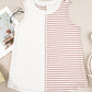 Stripe Colorblock Loose Tank Top