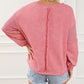 Mineral Wash Patchwork Exposed Seam Sweatshirt