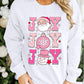 Christmas Claus JOY Graphic Drop Shoulder Sweatshirt