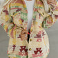 Western Aztec Print Button Flap Pocket Shacket