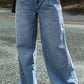 Drop Waist Wide Leg Oversized Jeans