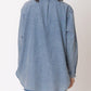 Vintage Washed Chest Pocket Denim Shirt