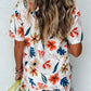 Floral Short Sleeve Shirt 2pcs Shorts Lounge Set
