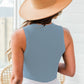 Round neck Sleeveless tank Top