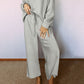 Ultra Loose Textured 2pcs Slouchy Outfit
