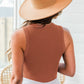 Round neck Sleeveless tank Top
