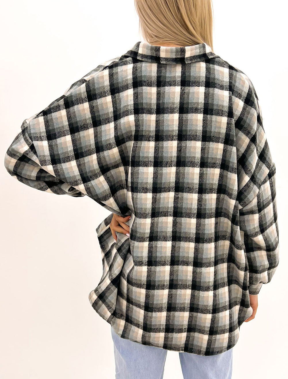 Black Plaid Color Palette Jackets
