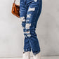 Distressed High Waist Skinny Jeans