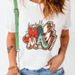 MAMA Baseball Bolt Graphic T Shirt