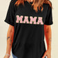 MAMA Chenille Graphic Tee