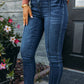 Seamed High Waist Skinny Fit Jeans
