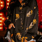 Cheetah Animal Print Button Up Satin Shirt