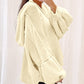 Oversized Balloon Sleeve Hooded Sweater