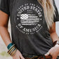 United States Of America Flag Graphic T-Shirt