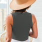 Round neck Sleeveless tank Top
