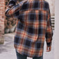 Multicolor Plaid Print Flap Pocket Shirt