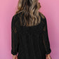 Solid Open Knit Cardigan