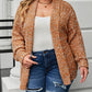 Open Front Knit Plus Size Cozy Cardigan