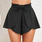 Frilly High Waist Petal Wrap Swim Shorts