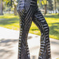 Sequin Wide Leg Pants