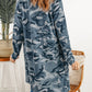 Print Long Cardigan