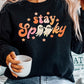 Halloween stay Spooky Graphic Sweatshirt
