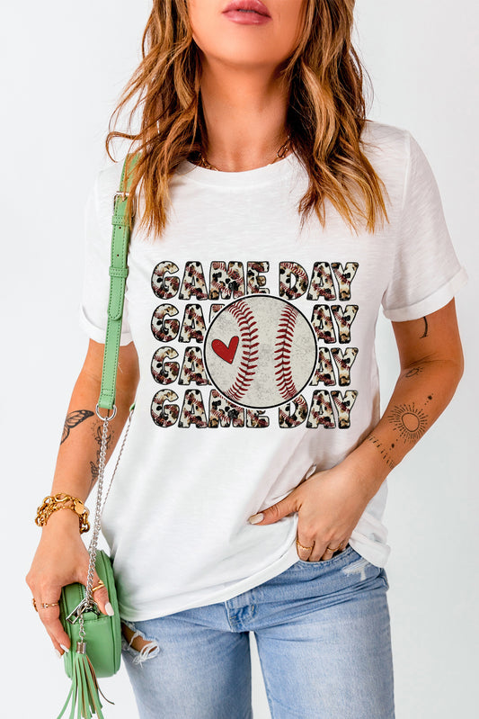 Leopard GAME DAY Baseball Graphic T Shirt