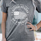 United States Of America Flag Graphic T-Shirt