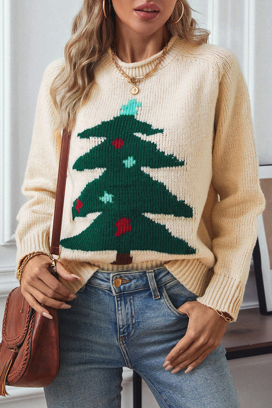 Christmas Tree Pullover Graphic Sweater