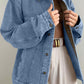 Vintage Corduroy Collar Denim Jacket