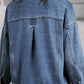 Washed Oversize Pocketed Denim Jacket