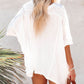 Batwing Sleeve Tunic Oversized T Shirt