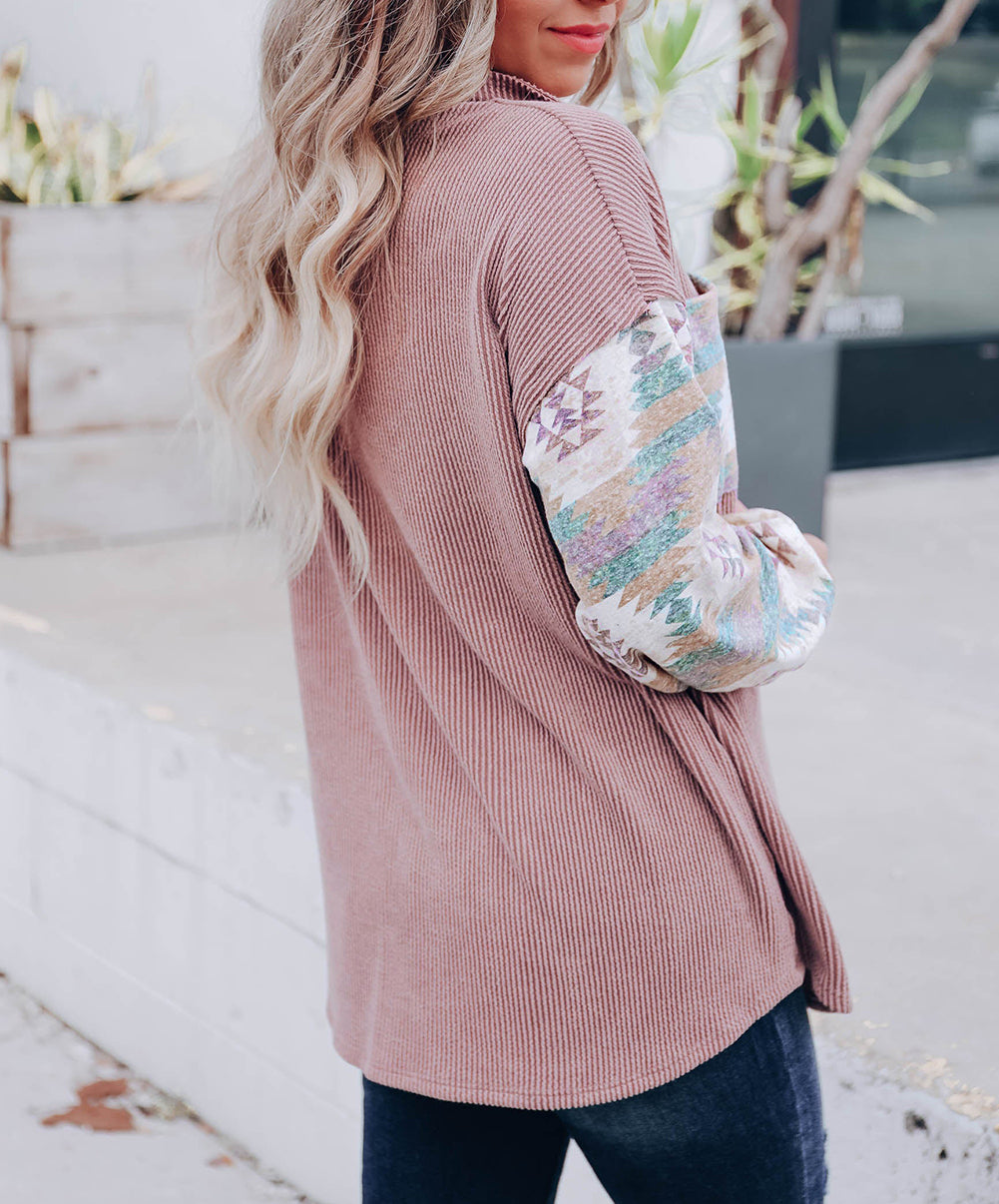 Toltec Corduroy Contrast Shacket