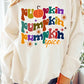 Cute Pumpkin Spice Graphic Thanksgiving Sweatshirt