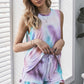 Swingy Tank and Ruffled Shorts Loungewear